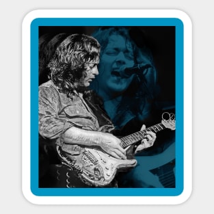 Rory Gallagher Ghost Blues Sticker